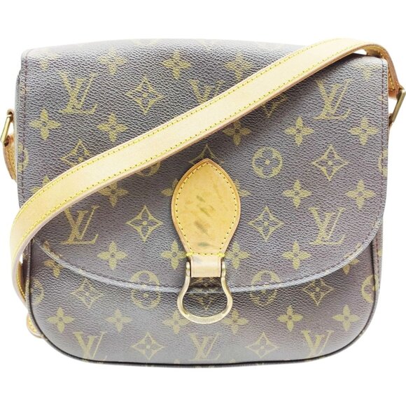 (L4) Authentic Louis Vuitton Crossbody Bag Saint Cloud GM Brown Monogram Luxury - Picture 1 of 8